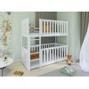 KONRAD 80x200 white bunk bed Lano Furniture