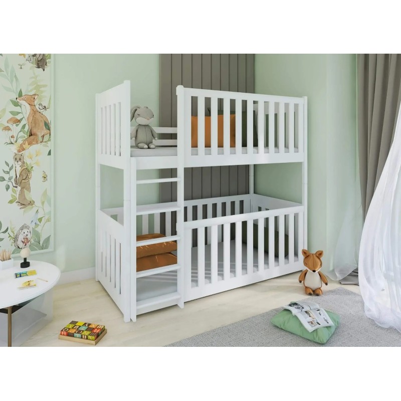 KONRAD 80x200 white bunk bed Lano Furniture