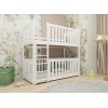 KONRAD 90x200 white bunk bed Lano Furniture