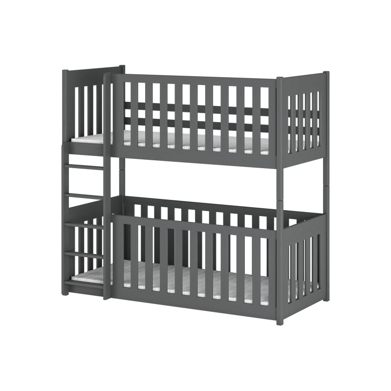 KONRAD 80x160 graphite bunk bed Lano Furniture