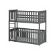 KONRAD 80x180 graphite bunk bed Lano Furniture KONRAD 80x180 graphite bunk bed Lano Furniture