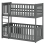 KONRAD 80x180 graphite bunk bed Lano Furniture