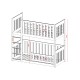 KONRAD 80x180 graphite bunk bed Lano Furniture KONRAD 80x180 graphite bunk bed Lano Furniture