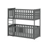 KONRAD 80x200 graphite bunk bed Lano Furniture