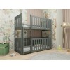KONRAD 90x190 graphite bunk bed Lano Furniture