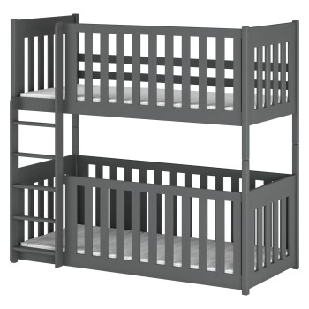 KONRAD 90x200 graphite bunk bed Lano Furniture