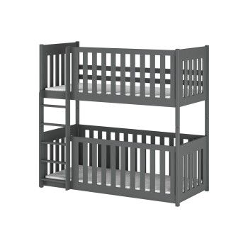 KONRAD 90x200 graphite bunk bed Lano Furniture