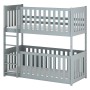 KONRAD 80x160 grey bunk bed Lano Furniture