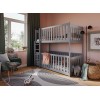 KONRAD 80x160 grey bunk bed Lano Furniture