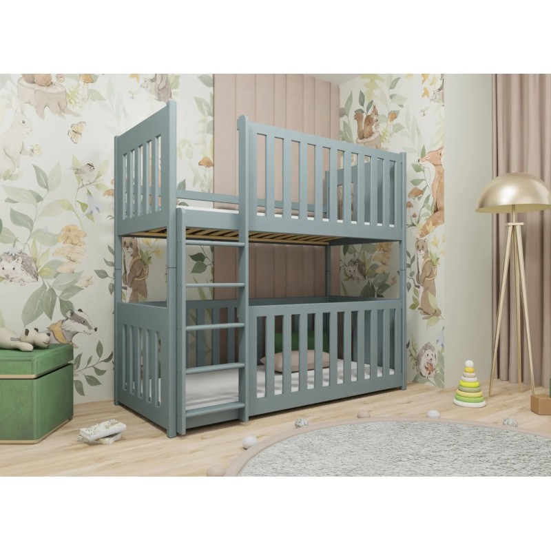 KONRAD 80x180 grey bunk bed Lano Furniture