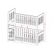 KONRAD 80x180 grey bunk bed Lano Furniture KONRAD 80x180 grey bunk bed Lano Furniture