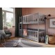 KONRAD 80x200 grey bunk bed Lano Furniture KONRAD 80x200 grey bunk bed Lano Furniture