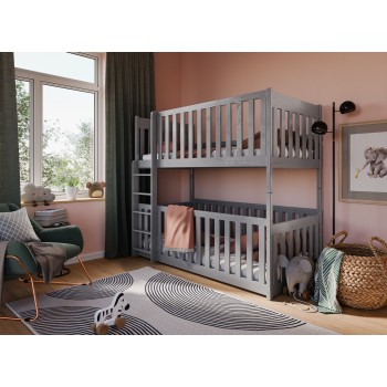 KONRAD 90x200 grey bunk bed Lano Furniture