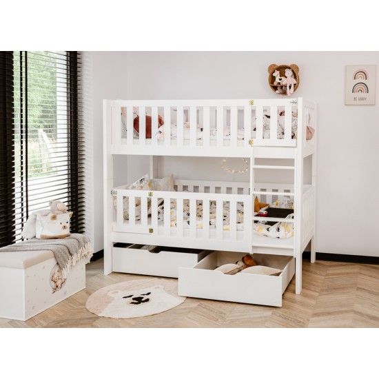 KSAWERY 80x180 white bunk bed Lano Furniture KSAWERY 80x180 white bunk bed Lano Furniture