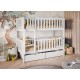KSAWERY 80x180 white bunk bed Lano Furniture KSAWERY 80x180 white bunk bed Lano Furniture