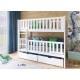 KSAWERY 80x180 white bunk bed Lano Furniture KSAWERY 80x180 white bunk bed Lano Furniture