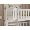 KSAWERY 80x180 white bunk bed Lano Furniture