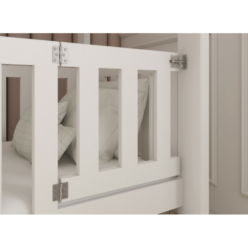 KSAWERY 80x180 white bunk bed Lano Furniture