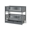KSAWERY 80x180 graphite bunk bed Lano Furniture