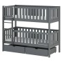 KSAWERY 80x180 graphite bunk bed Lano Furniture