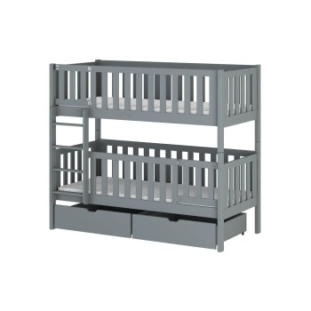 KSAWERY 80x180 grey bunk bed Lano Furniture