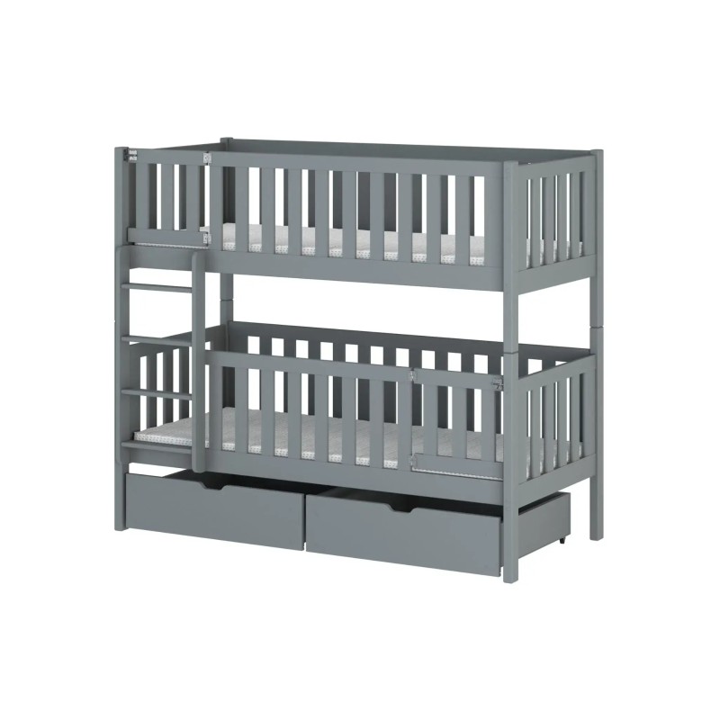 KSAWERY 80x180 grey bunk bed Lano Furniture