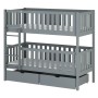 KSAWERY 80x180 grey bunk bed Lano Furniture
