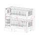 KSAWERY 80x180 pine bunk bed Lano Furniture KSAWERY 80x180 pine bunk bed Lano Furniture