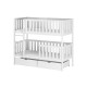 MICHALINA 80x200 white bunk bed Lano Furniture MICHALINA 80x200 white bunk bed Lano Furniture