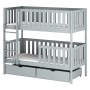 MICHALINA 80x160 grey bunk bed Lano Furniture