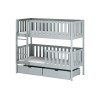 MICHALINA 80x200 grey bunk bed Lano Furniture