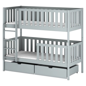 MICHALINA 90x190 grey bunk bed Lano Furniture