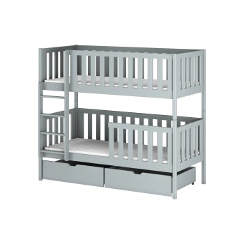 MICHALINA 90x200 grey bunk bed Lano Furniture