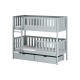 MICHALINA 90x200 grey bunk bed Lano Furniture MICHALINA 90x200 grey bunk bed Lano Furniture