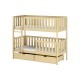 MICHALINA 80x200 pine bunk bed Lano Furniture MICHALINA 80x200 pine bunk bed Lano Furniture