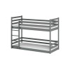 MINI 80x200 graphite bunk bed Lano Furniture
