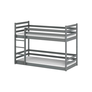 MINI 80x200 graphite bunk bed Lano Furniture