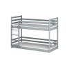MINI 90x190 grey bunk bed Lano Furniture
