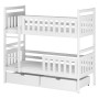 MONIKA 80x180 white bunk bed Lano Furniture