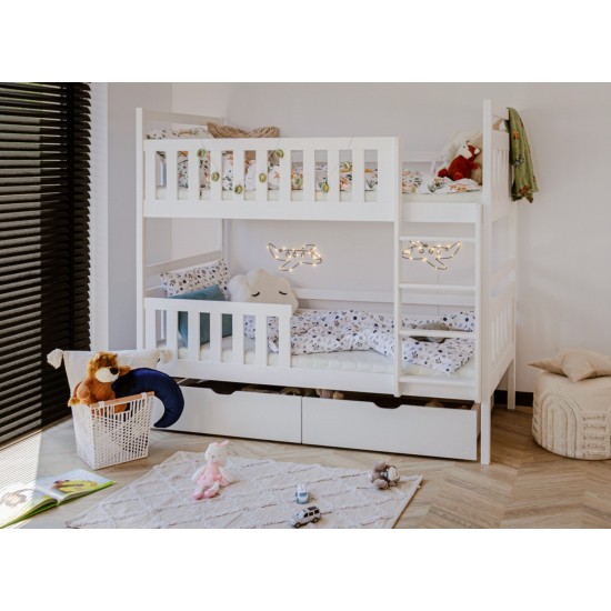 MONIKA 80x180 white bunk bed Lano Furniture