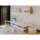 MONIKA 80x180 white bunk bed Lano Furniture