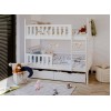 MONIKA 90x190 white bunk bed Lano Furniture