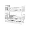 MONIKA 90x200 white bunk bed Lano Furniture