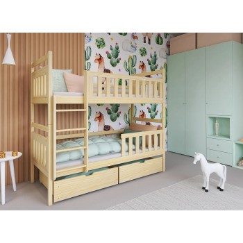 MONIKA 80x160 pine bunk bed Lano Furniture