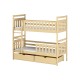 MONIKA 80x200 pine bunk bed Lano Furniture MONIKA 80x200 pine bunk bed Lano Furniture