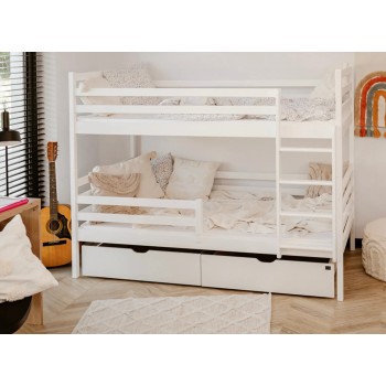 NEMO 80x160 white bunk bed Lano Furniture