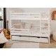 NEMO 80x200 white bunk bed Lano Furniture NEMO 80x200 white bunk bed Lano Furniture