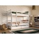 NEMO 80x200 white bunk bed Lano Furniture NEMO 80x200 white bunk bed Lano Furniture