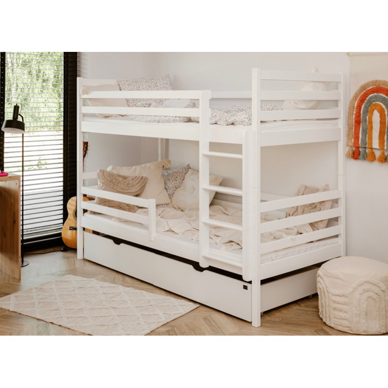 NEMO 80x200 white bunk bed Lano Furniture
