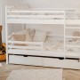 NEMO 90x190 white bunk bed Lano Furniture
